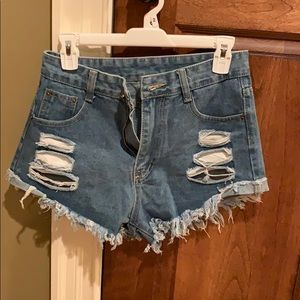 shorts denim